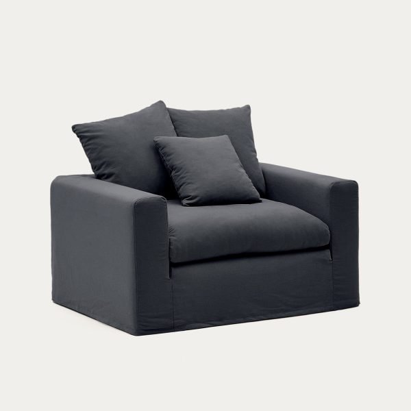 Fauteuil Noma avec coussins